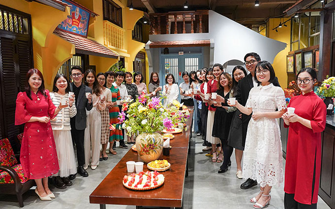 Tiktak Coworking Space khai xuân cùng khách hàng