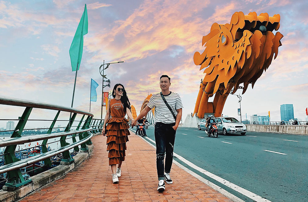 Tết Giáp Thìn 2024 Khách du lịch đến Đà Nẵng tăng 37% so với cùng kỳ năm 2023